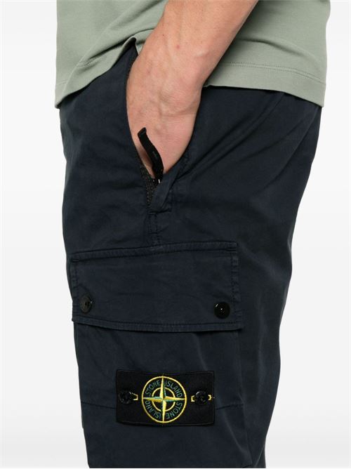 Bermuda Shorts with Compass Application STONE ISLAND | L100011S0010V0020
